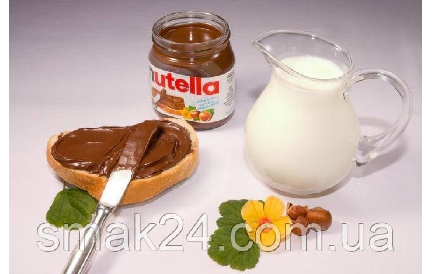 Шоколадно-ореховая паста NUTELLA с лесными орехами Ferrero 600г