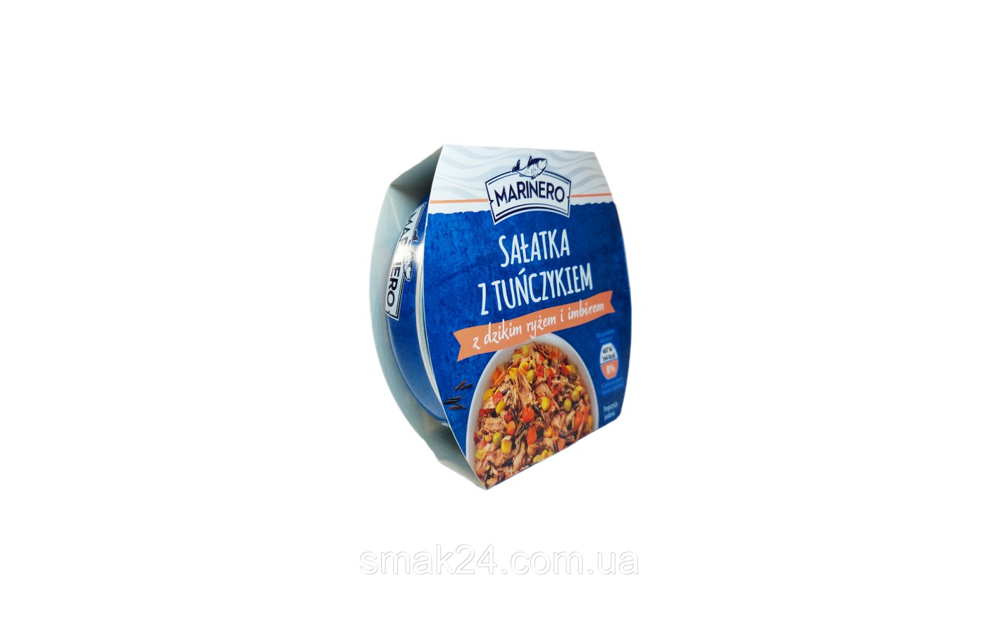 Салат с тунцом (с диким рисом и имбирем) Marinero  160г Польша