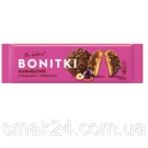 Печиво в шоколаді з карамеллю, лісовими горішками та родзинками Bonitki 140 г Польща