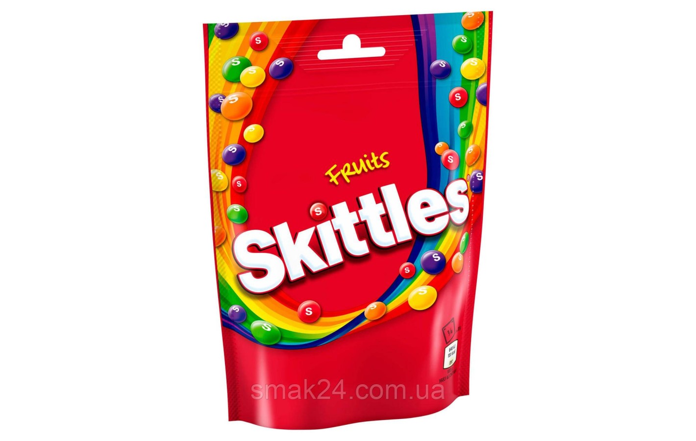 Драже фруктовое Skittles Fruits 136г Германия