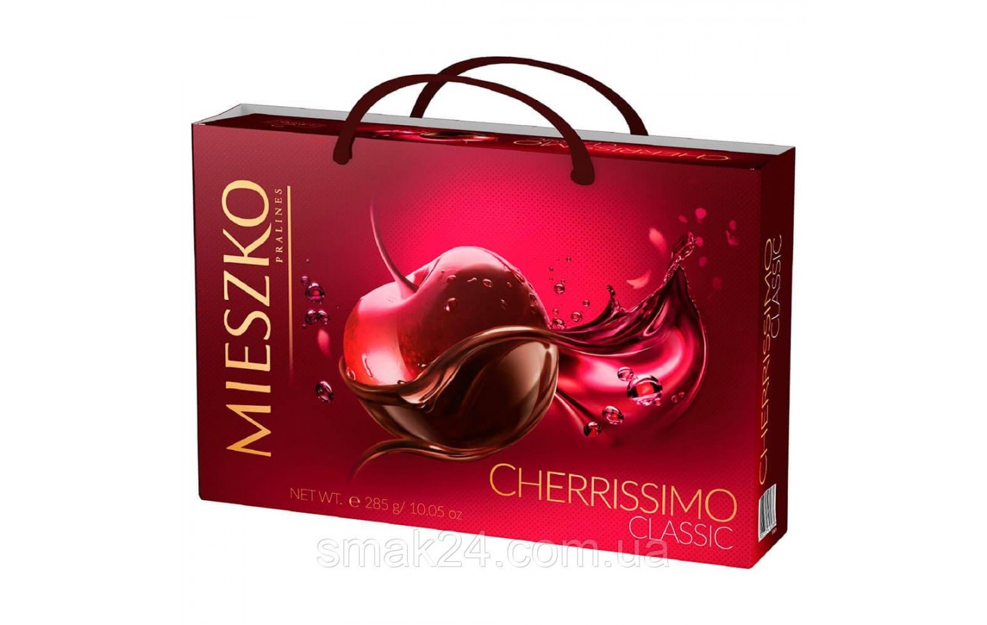 Конфеты шоколадные Вишня с ликером Mieszko Cherrissimo Classic  142 г
