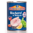 Макрель у власному соку Porticello Mackerel al Naturale 425 г Італія