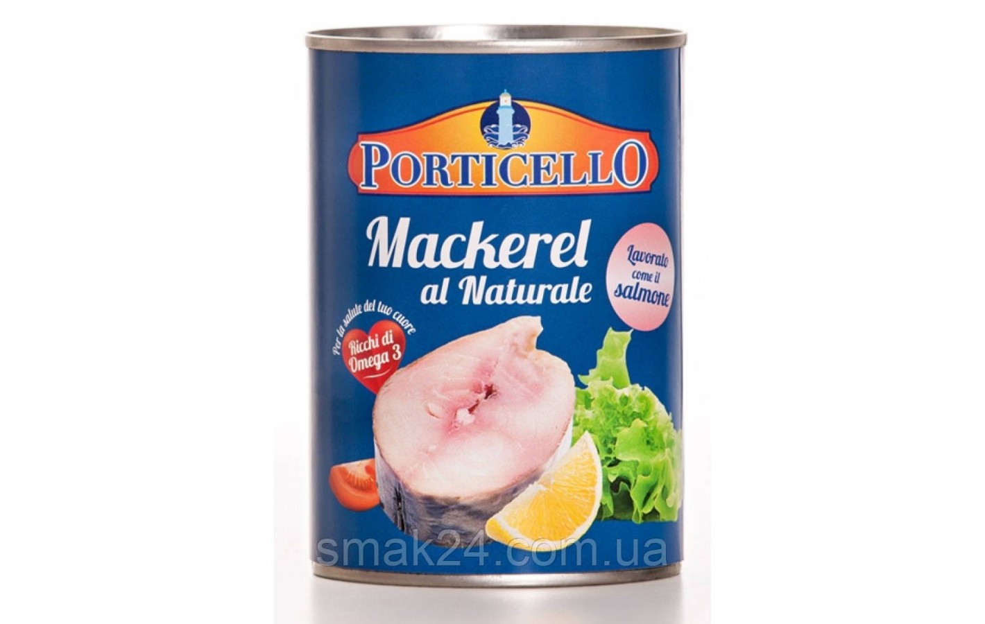 Макрель у власному соку Porticello Mackerel al Naturale 425 г Італія