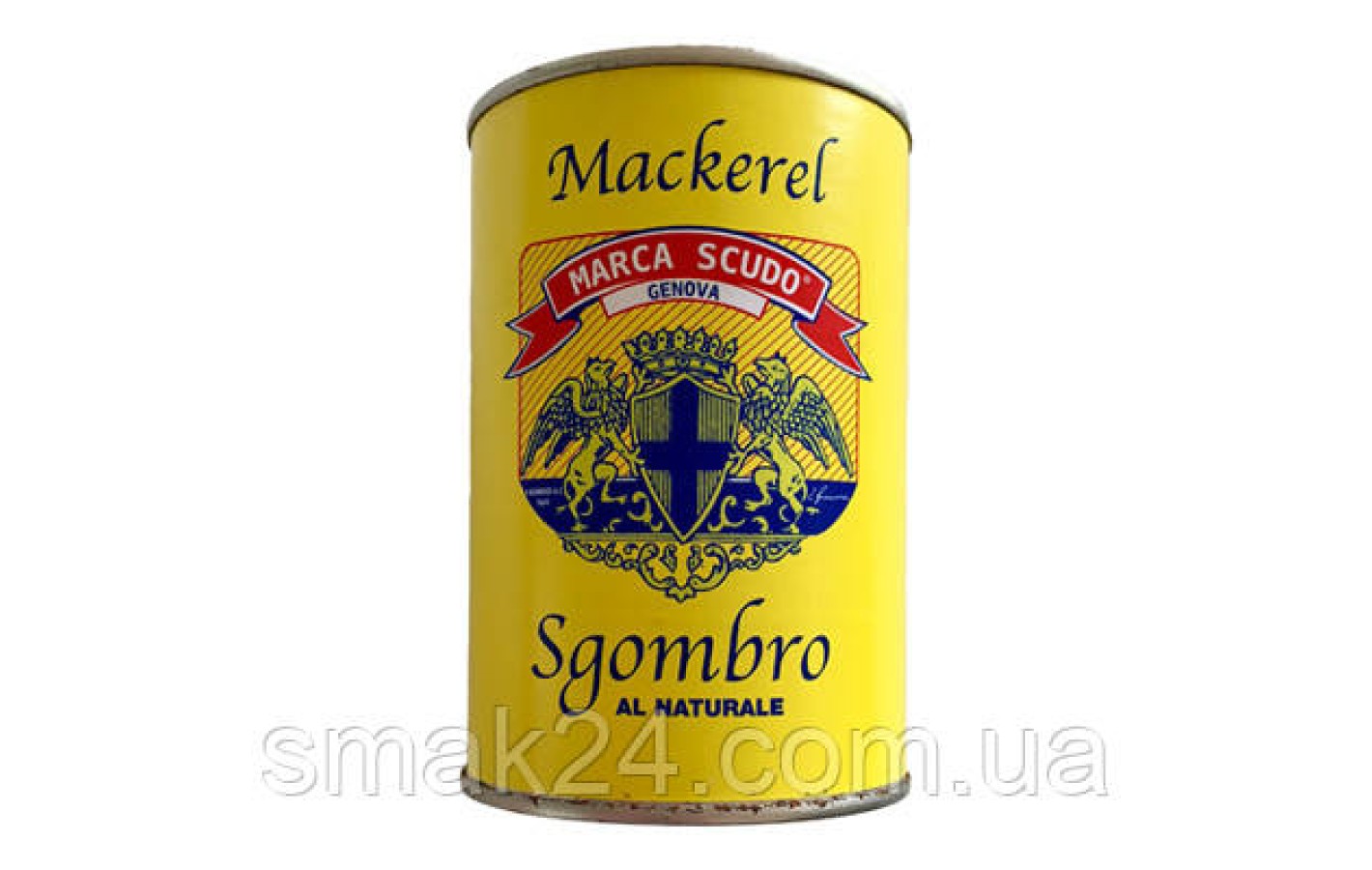 Макрель в собственном соку Marca Scudo Mackerel al Naturale 425 г Италия