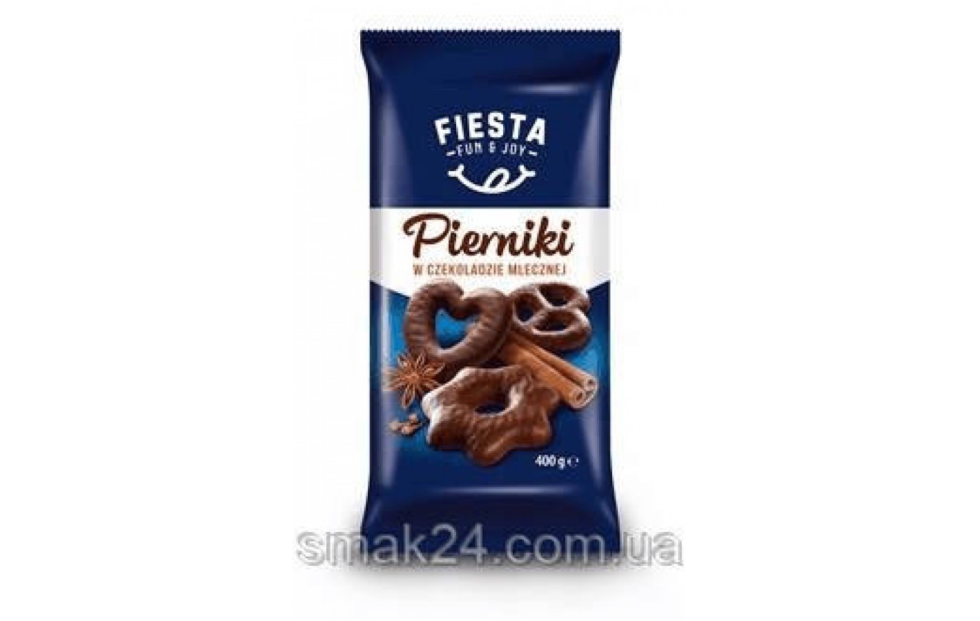 Пряники в темному шоколаді Fiesta Pierniki 400 г Польща