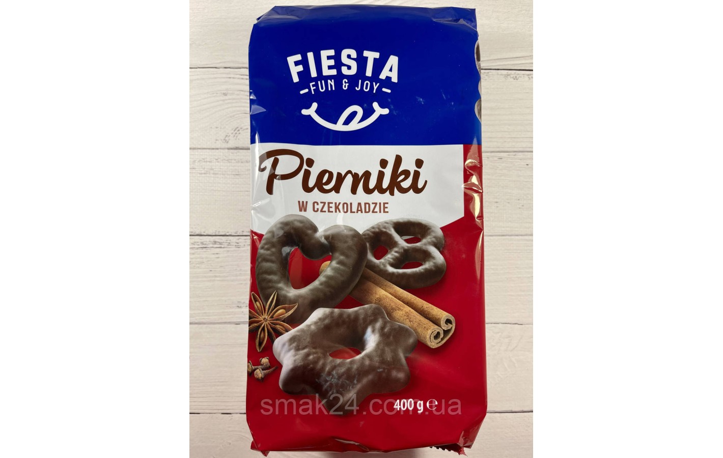Пряники в темному шоколаді Fiesta Pierniki 400 г Польща
