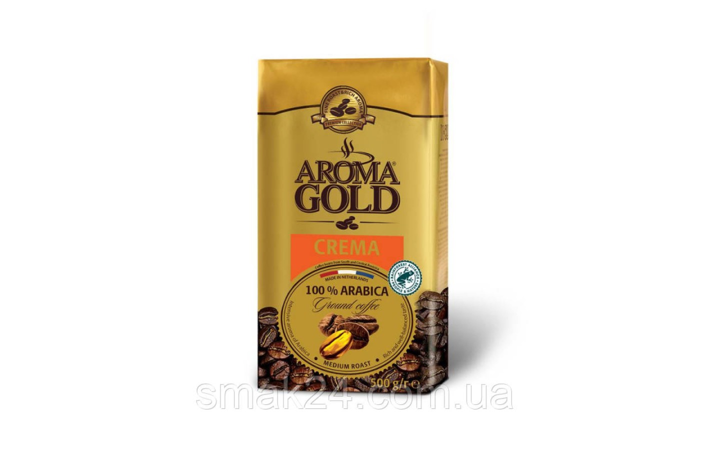 Кофе молотый Aroma Gold Crema (Кофе Золотой) 100% арабика Германия 500г
