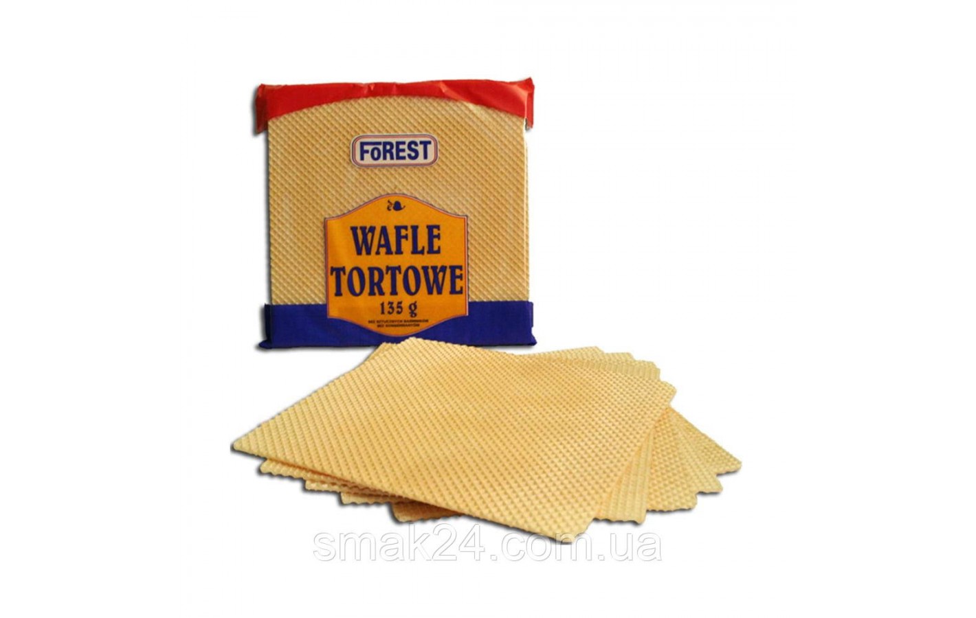 Вафлі для торта Pano Wafle Tortowe 160 г Польща