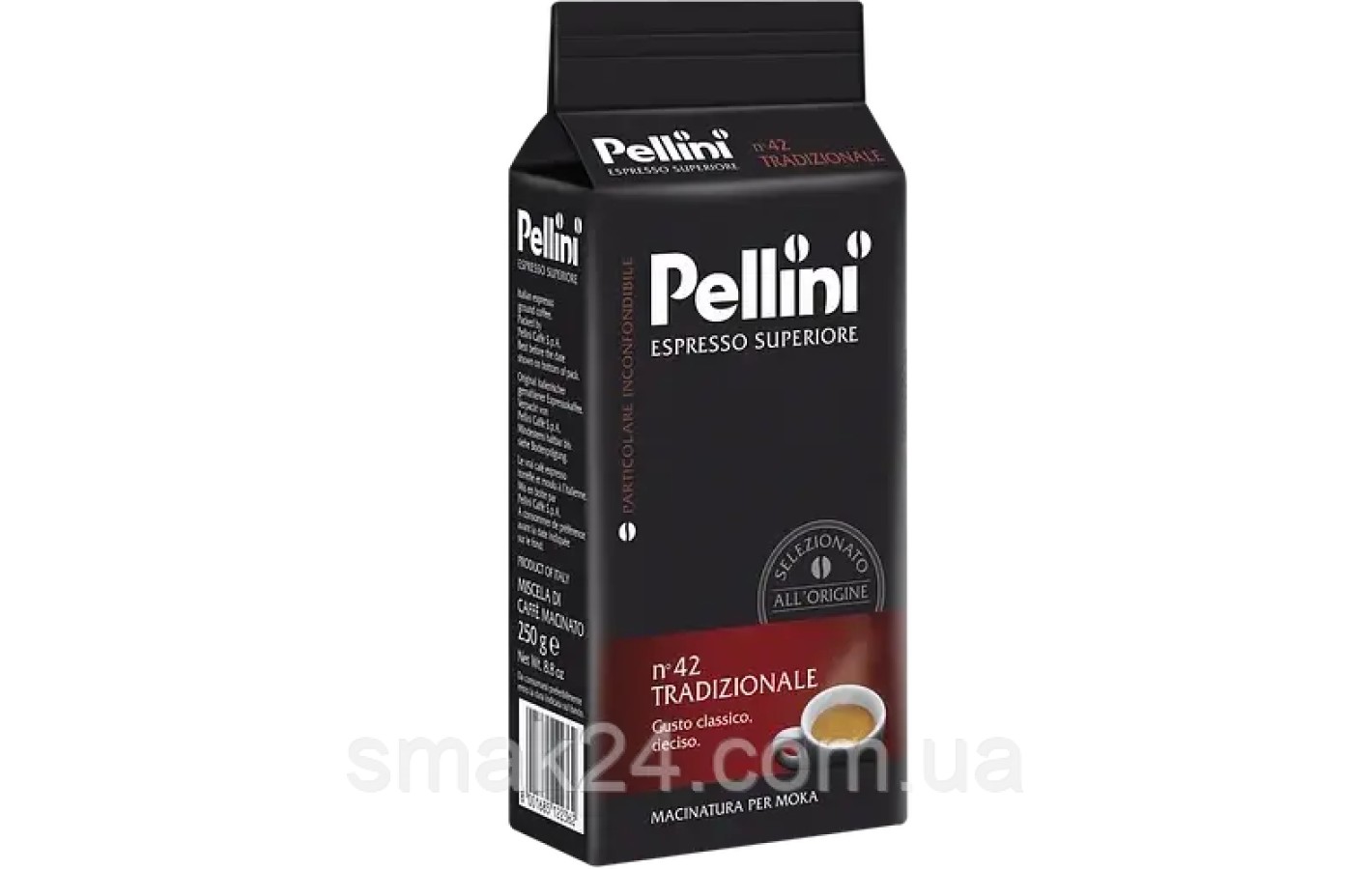 Кава мелена Pellini Espresso Superiore n.42 Tradizionale 250 г Італія