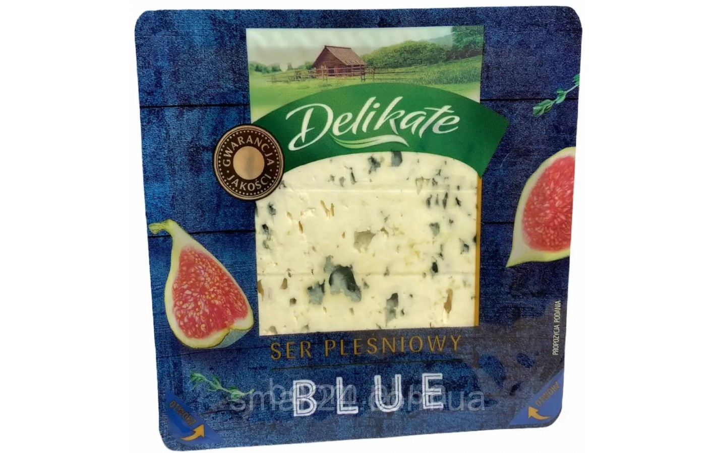 Сыр c благородной плесенью Delicate GREEN  100 г Польша