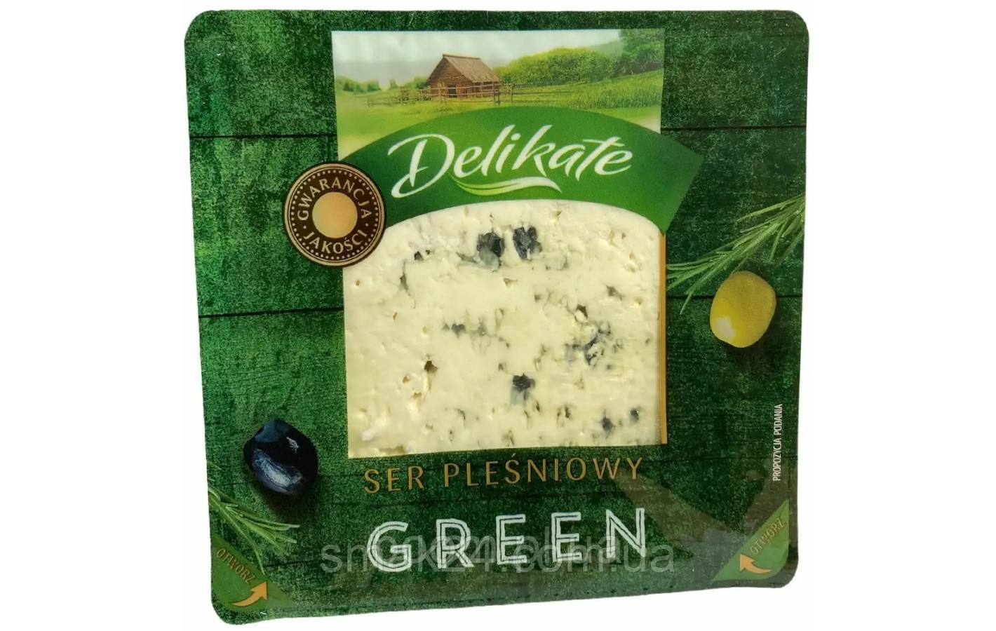 Сыр c благородной плесенью Delicate GREEN  100 г Польша