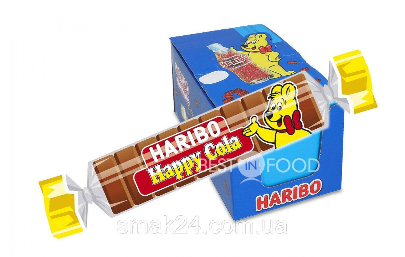 Желейные конфеты со вкусом КОЛА Haribo Roulette COLA Германия 25г
