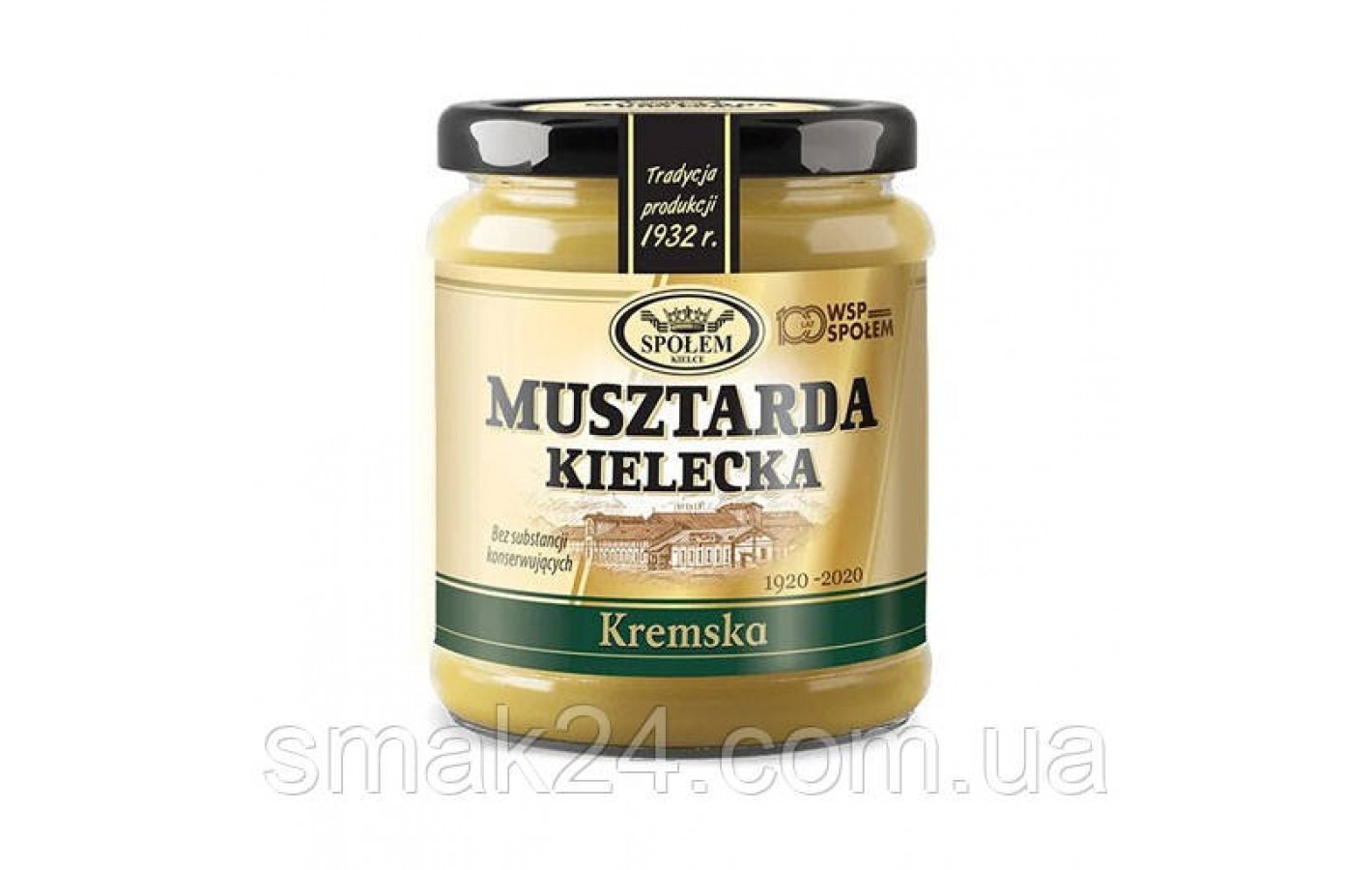 Горчица Деликатесная Spolem Musztarda Kielecka  Delikatesowa 190г Польша