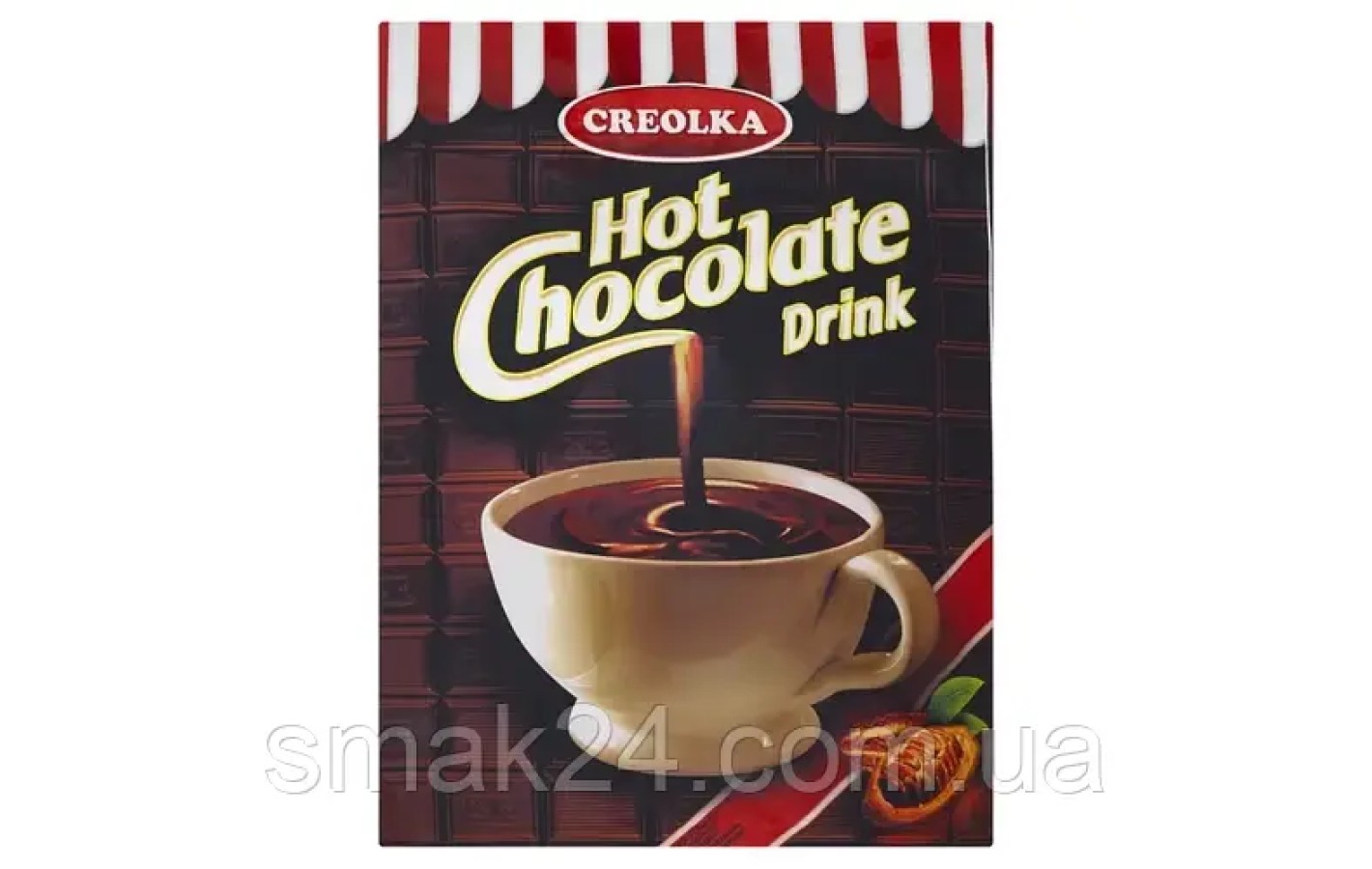 Горячий шоколадный напиток в стиках Creolka Hot Chocolate Drink 200г (10х20г) Польша