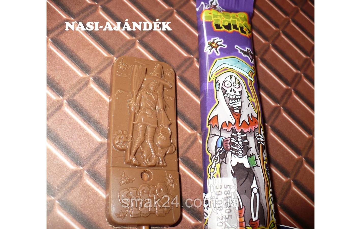 Шоколад молочный ХЭЛЛОУИН Schoko Lolli HALLOWEEN Германия 15г