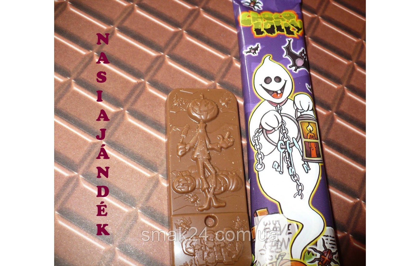 Шоколад молочної ХЕЛЛОУІН Schoko Lolli HALLOWEN Німеччина 15г