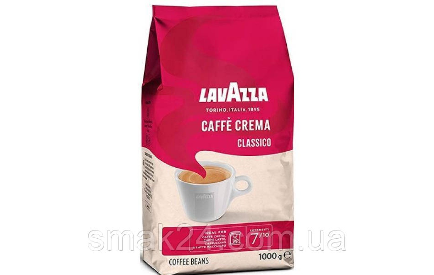 Кофе в зернах LavAzza  Caffe Crema Classico 1 кг Италия