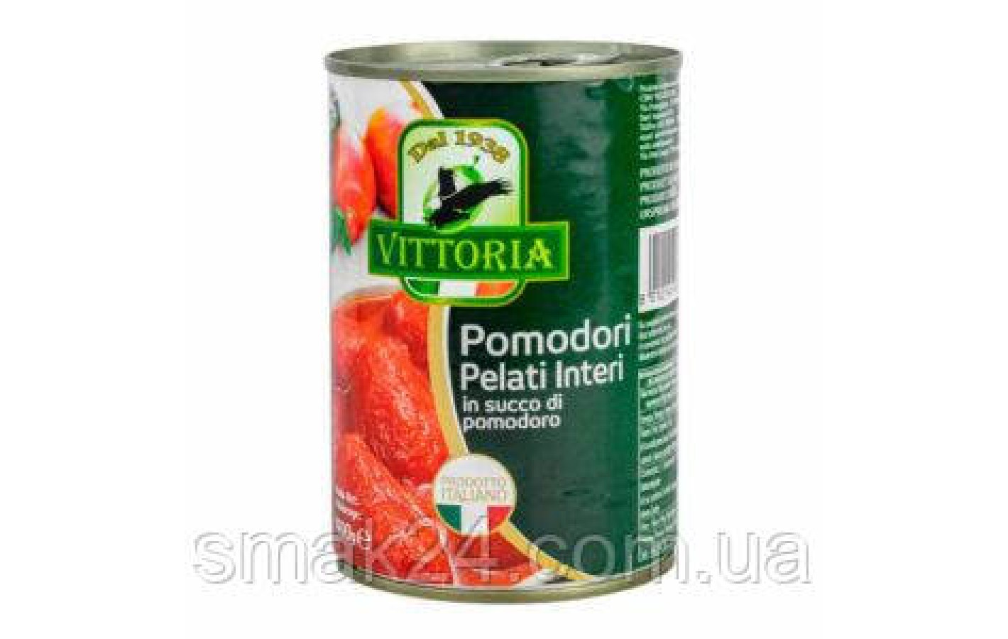 Помідори очищені в томатному соку Vittoria Pelati di Pomodoro 400 г Італія