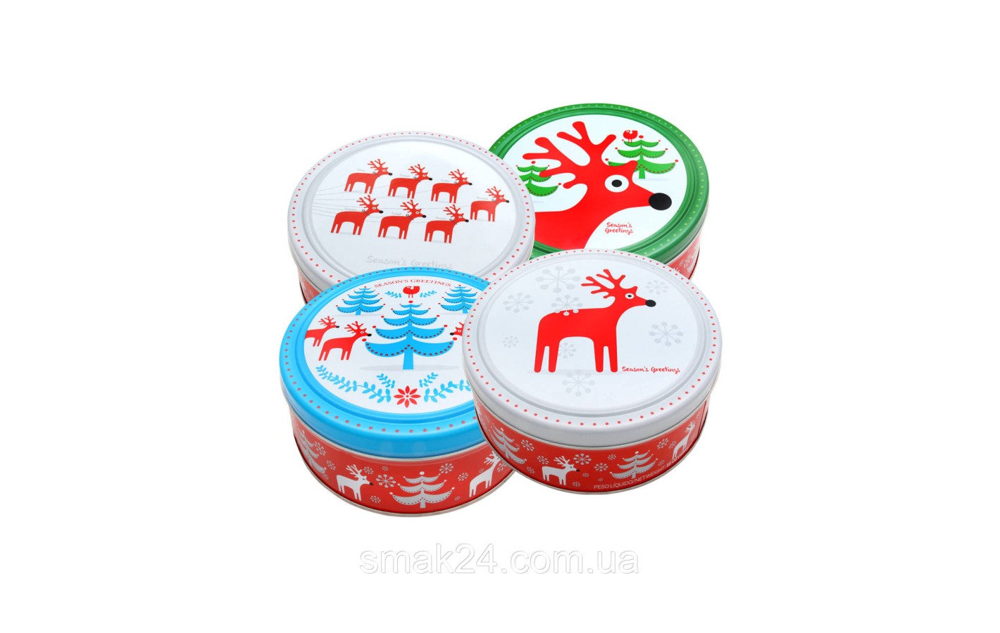 Печенье Рождественское Butter Cookies Christmas в ж/б  454 г Австрия
