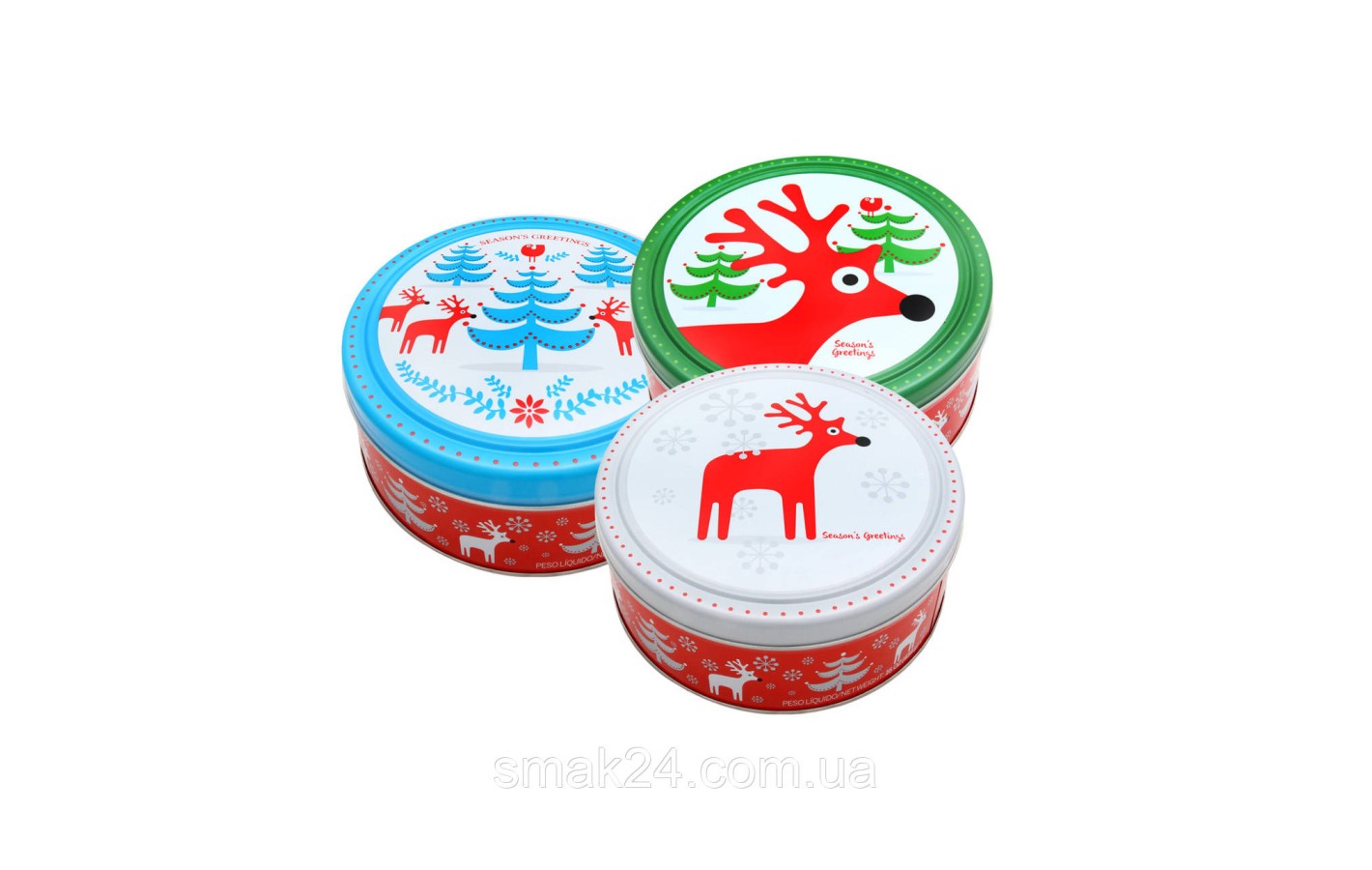 Печенье Рождественское Butter Cookies Christmas в ж/б  454 г Австрия