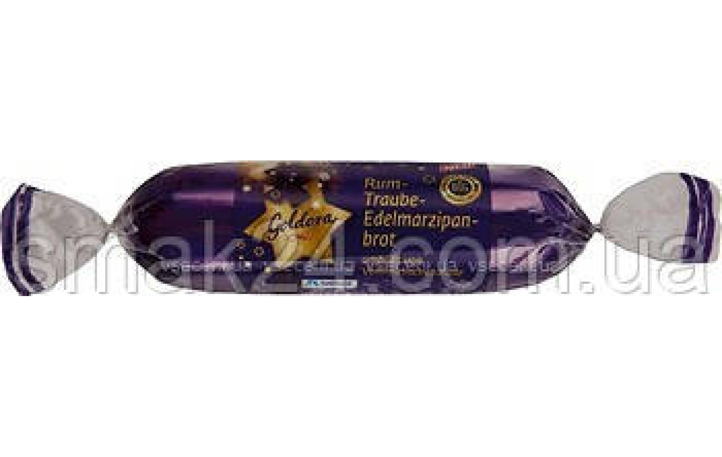 Марципан в черном шоколаде с ромом Goldora Edelmarzipan-brot Rum Traube 125 г Германия