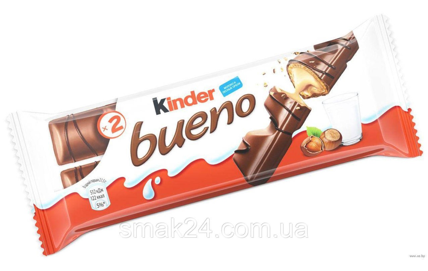 Шоколадный батончик Kinder  Bueno  43г  Германия