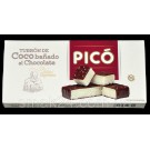 Туррон кокосова нуга в шоколаді Turron de Coco banado al Chocolate PICO 200 г Іспанія
