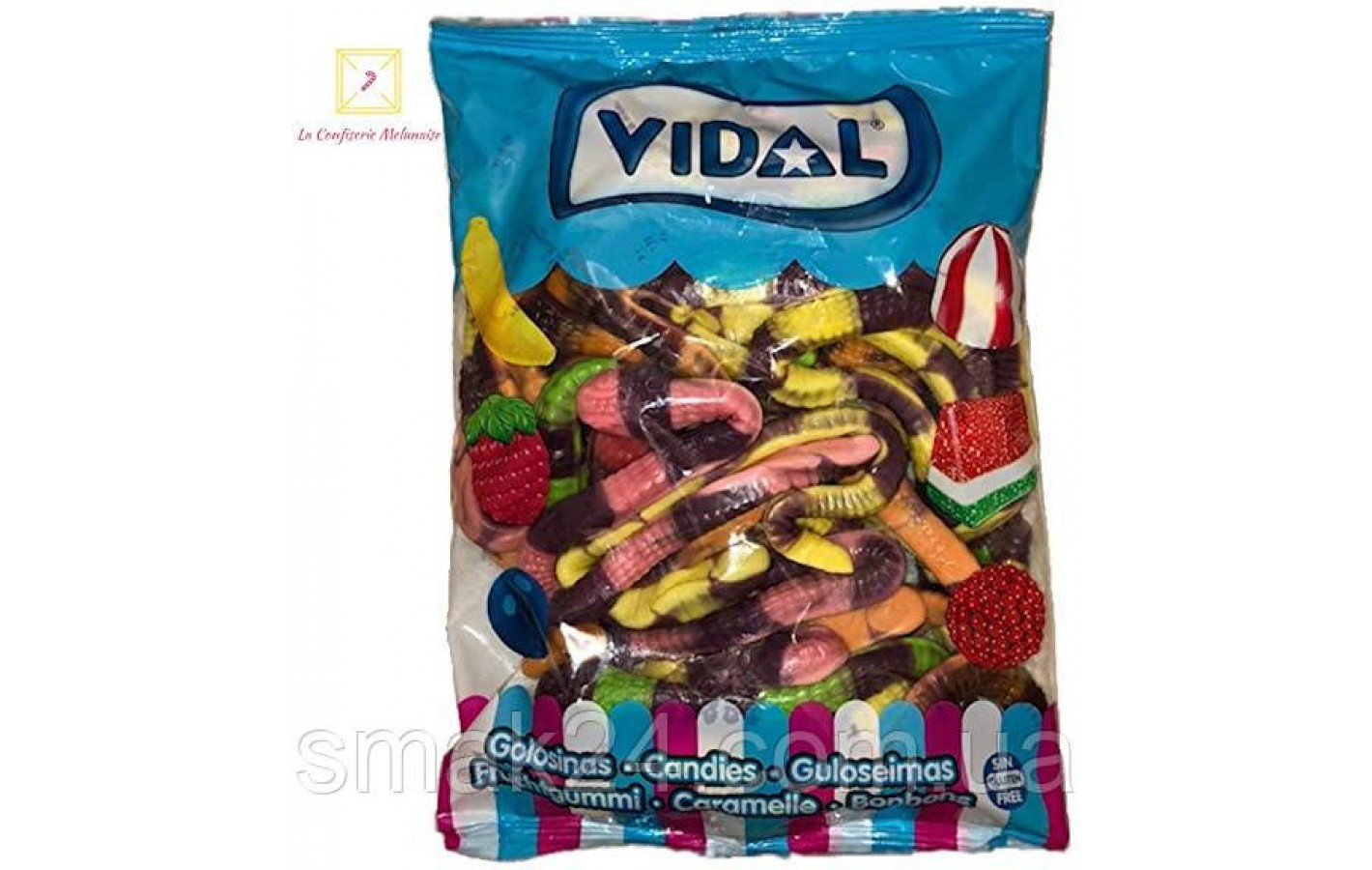 Желейные конфеты БЕЗ ГЛЮТЕНА Анаконды Vidal Anacondas1 кг Испания