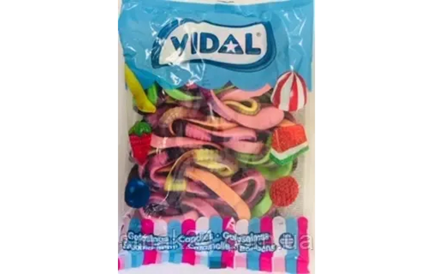 Желейные конфеты БЕЗ ГЛЮТЕНА Анаконды Vidal Anacondas1 кг Испания