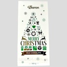 Шоколад молочный  Рождество Baron Merry Christmas Польша 100г