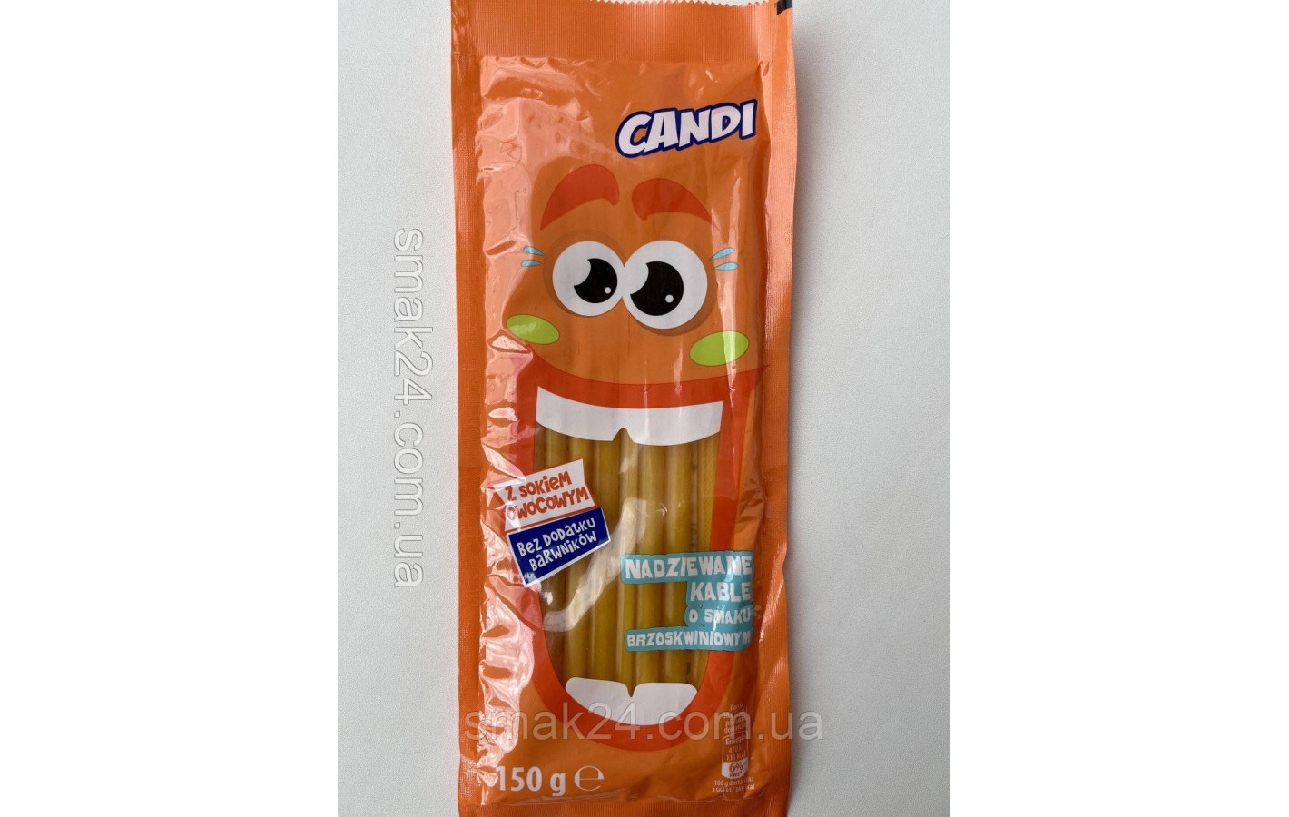 Желейні цукерки зі смаком Полуниці Candi Strawberry 150 г