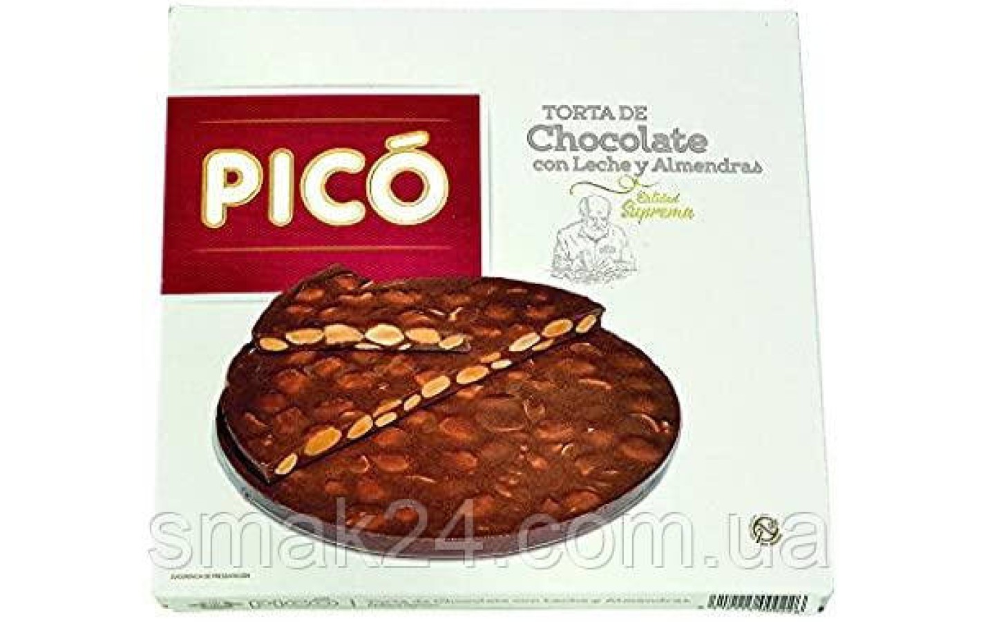 Шоколадний торт (туррон) БЕЗ ГЛЮТЕНУ з мигдалем Pico