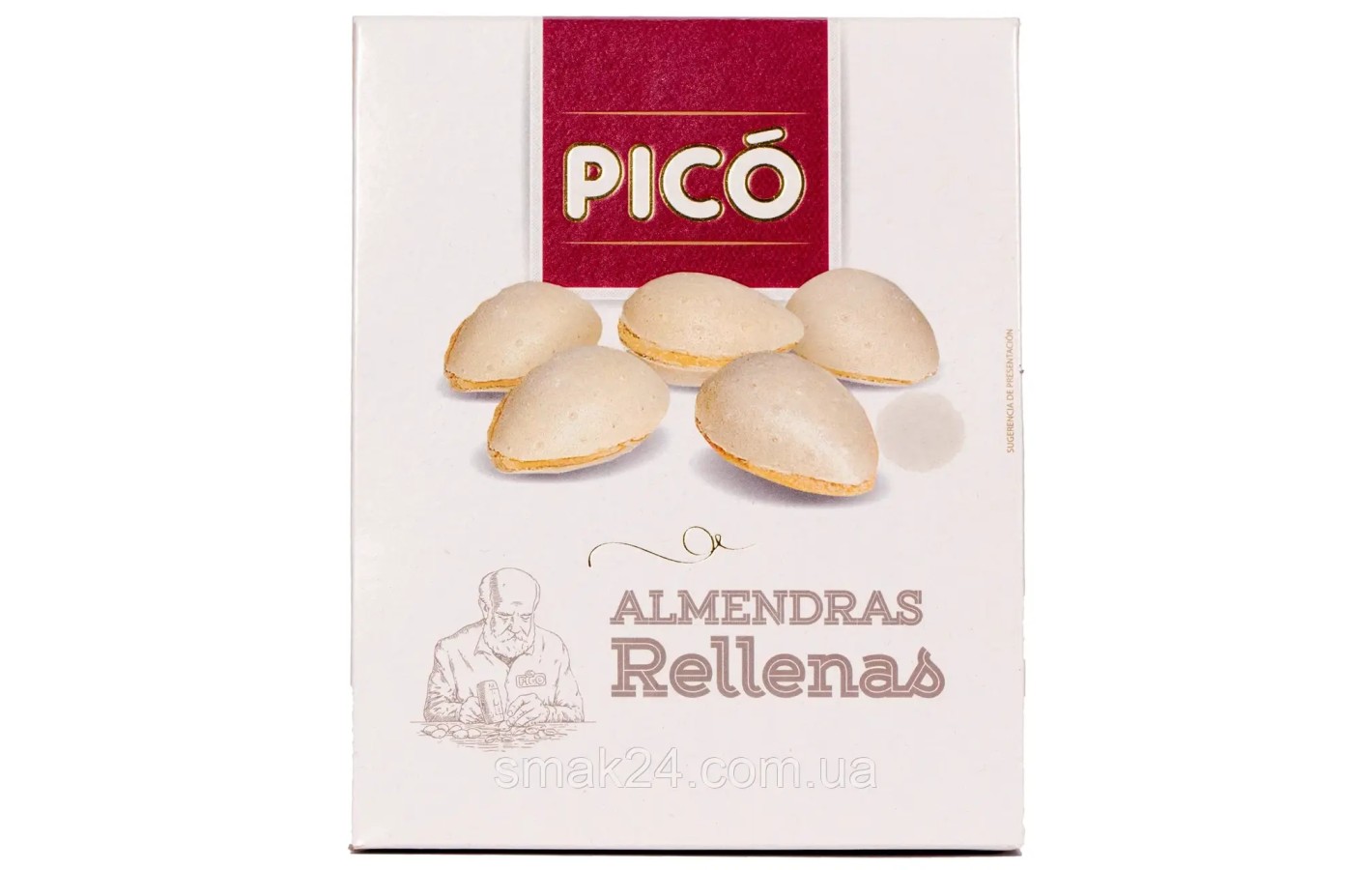 Конфеты Миндальная нуга Pico Almendras Rellenas150г Испания