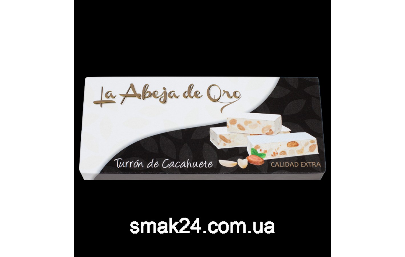 Туррон (Нуга) Арахісова La Abeja de Oro Turron Blando de Cacahuete 200г Іспанія