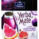 Чай со вкусом Мяты и травы Лимонника Lord Nelson Yerba Mate o smaku mieta i trawa cytrynowa  20пакет. Польша