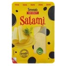 Сир напівтвердий БЕЗ ЛАКТОЗИ, БЕЗ КОНСЕРВАНІВ Serenada Salami Ser Zolty 135 г Польща