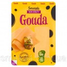 Сир напівтвердий БЕЗ ЛАКТОЗИ, БЕЗ КОНСЕРВАНІВ Serenada Gouda Ser Zolty 135 г Польща