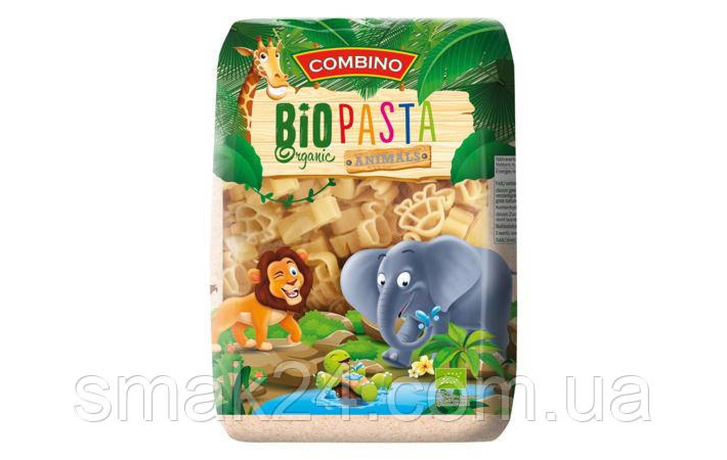 Макароны BIO ORGANIC Pasta ANIMALS Combino  Италия, 500г