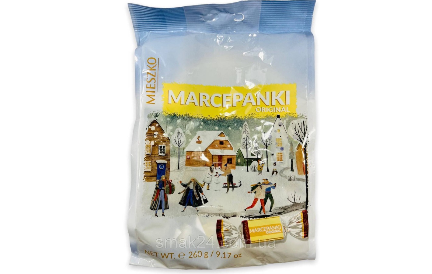 Конфеты шоколадные с марципаном Mieszko Marcepanki Original 260 г Польша