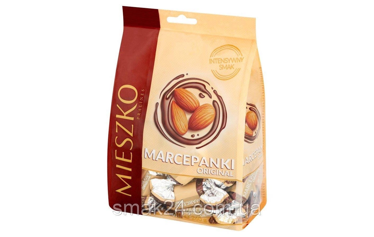Конфеты шоколадные с марципаном Mieszko Marcepanki Original 260 г Польша