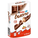 Шоколадный батончик Kinder  Bueno (6шт+2шт) 172г Германия