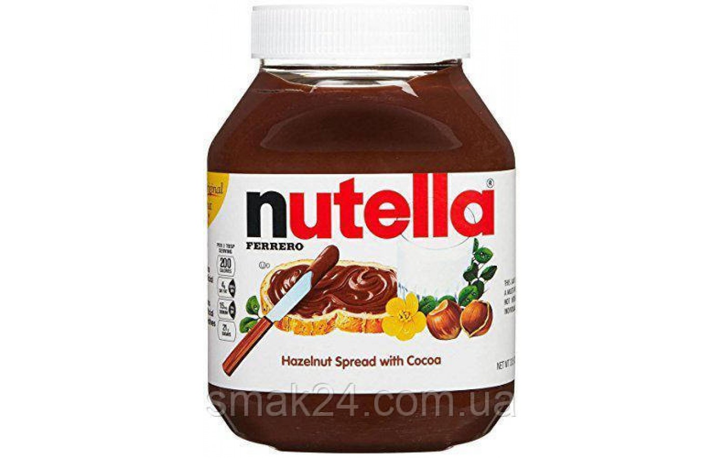 Шоколадно-ореховая паста NUTELLA с лесными орехами Ferrero 1000 г Германия