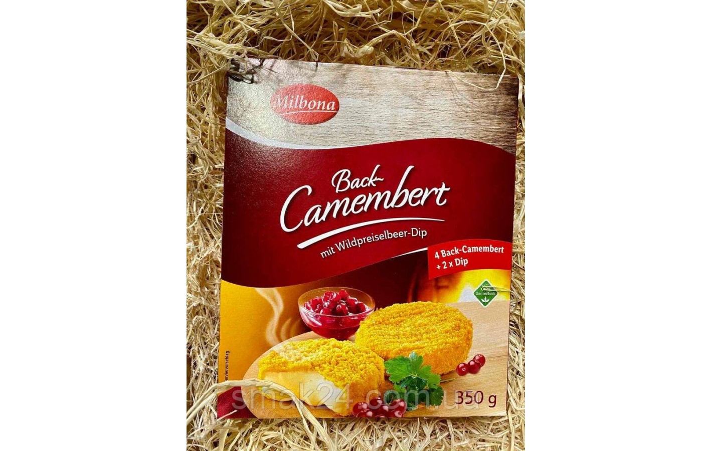 Камамбер із журавлинним соусом Milbona Back-Camembert 350 г Німеччина