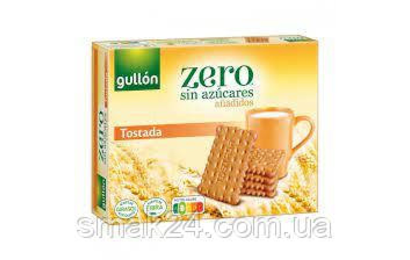 Печенье БЕЗ САХАРА  Tostada Gullon Diet Nature  Испания 400г