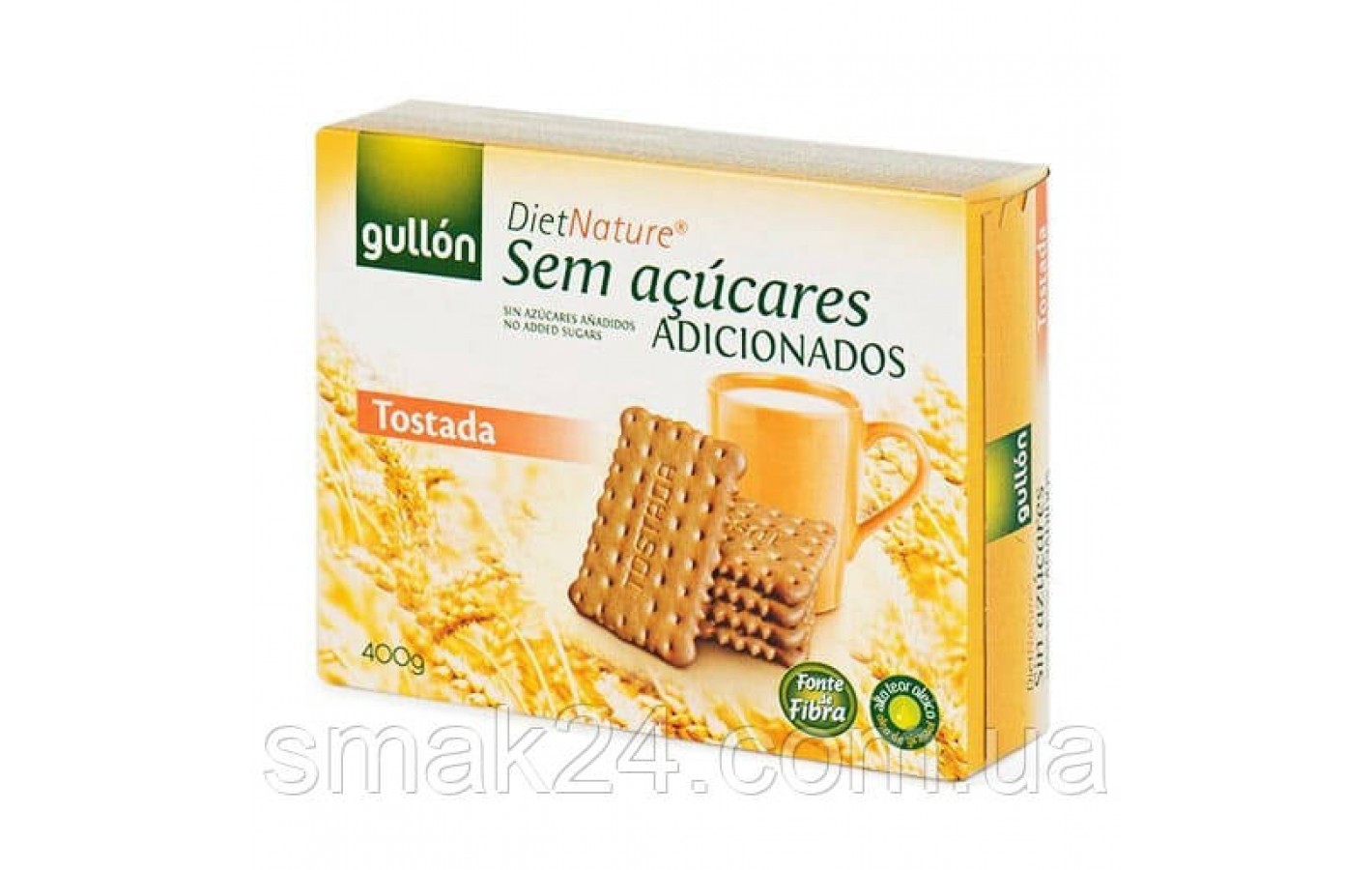 Печиво БЕЗ САХАРА Tostada Gullon Diet Nature Іспанія 400 г