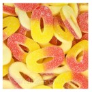 Желейные конфеты Без лактозы, Без глютена Персиковые кольца Trolli Pfirsichringe Германия 200г