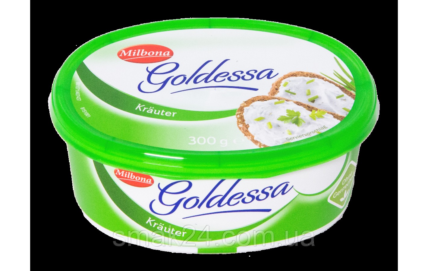 Вершковий крем-сир із зеленню Milbona Goldessa Krauter 300 г