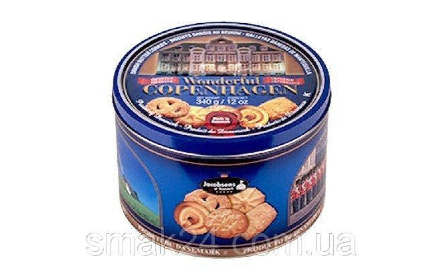 Печенье сливочное Ассорти Winter Village, в ж/б  340 г Дания