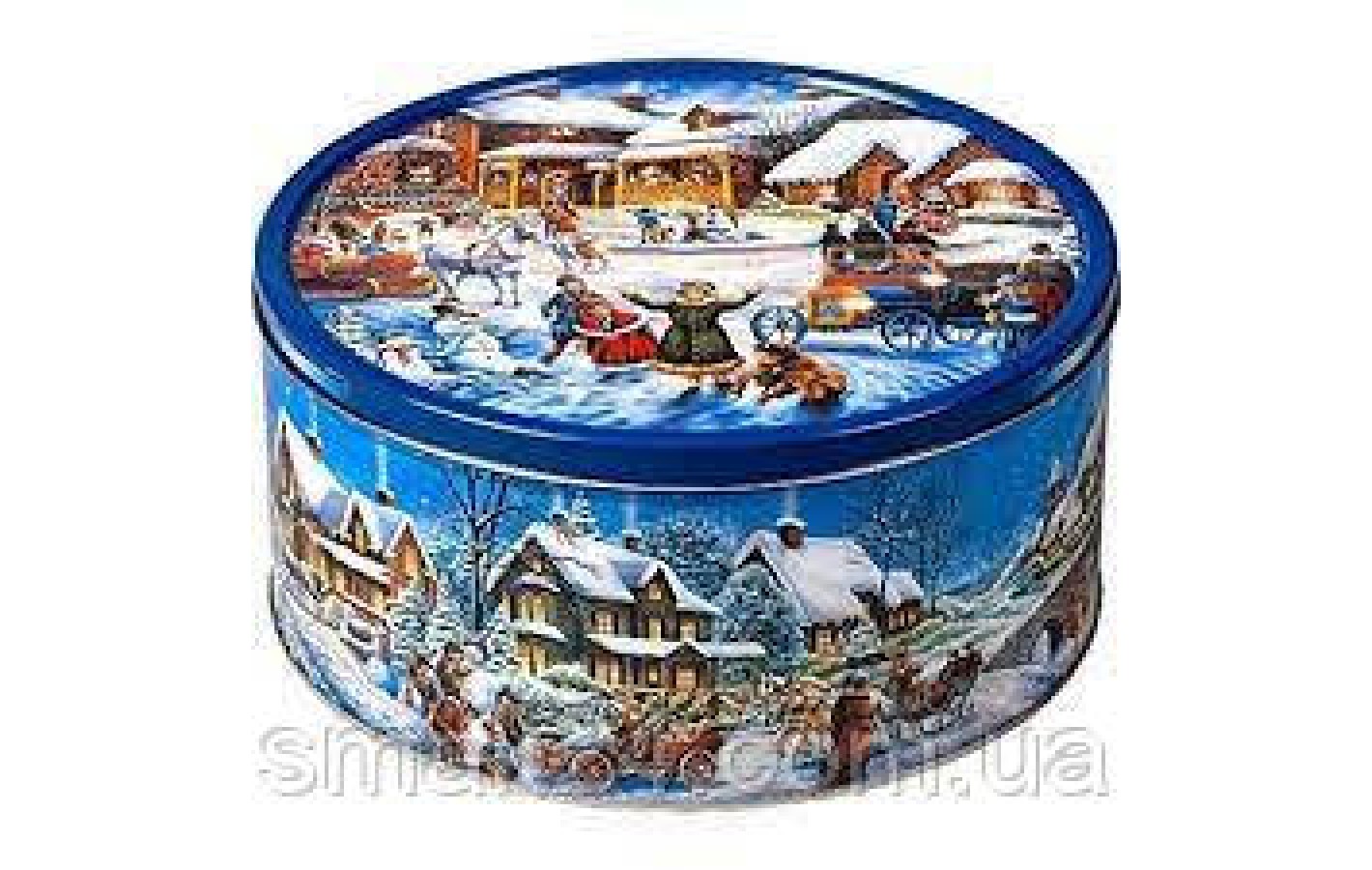 Печенье сливочное Ассорти Winter Village, в ж/б  340 г Дания