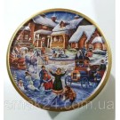 Печенье сливочное Ассорти Winter Village, в ж/б  340 г Дания